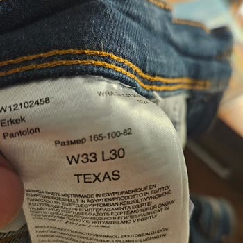 Wrangler Texas Kot Pantolonum İlk Yıkamada Yırtıldı Ve Kumaşı Dökülüyor