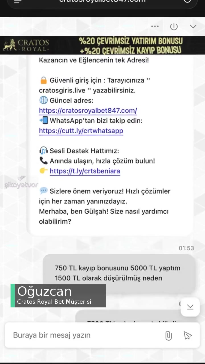 Cratos Royal Bet Hüsranı! videonun kapak resmi