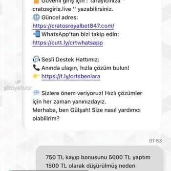 Cratos Royal Bet Hüsranı!