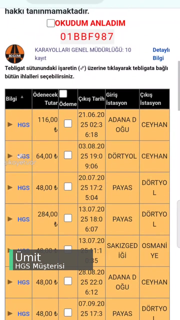 HGS Şikayetçiyim videonun kapak resmi