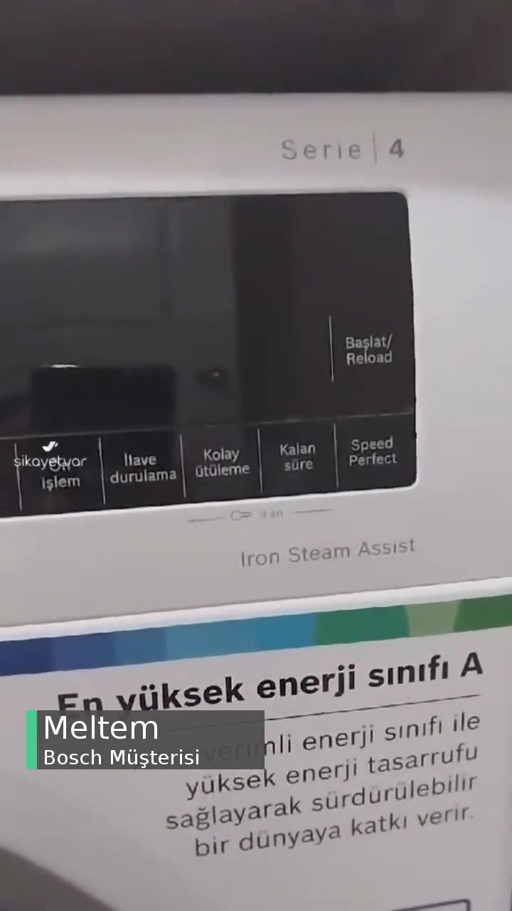 Bosch Çamaşır Makinesi Sıkarken Kazan Sesi Geliyor! videonun kapak resmi