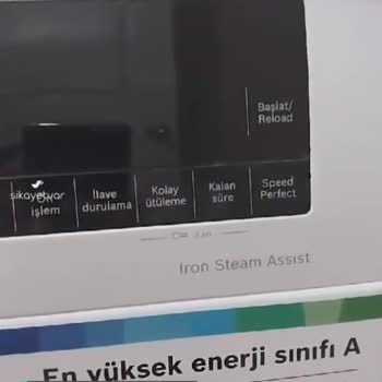 Bosch Çamaşır Makinesi Sıkarken Kazan Sesi Geliyor!