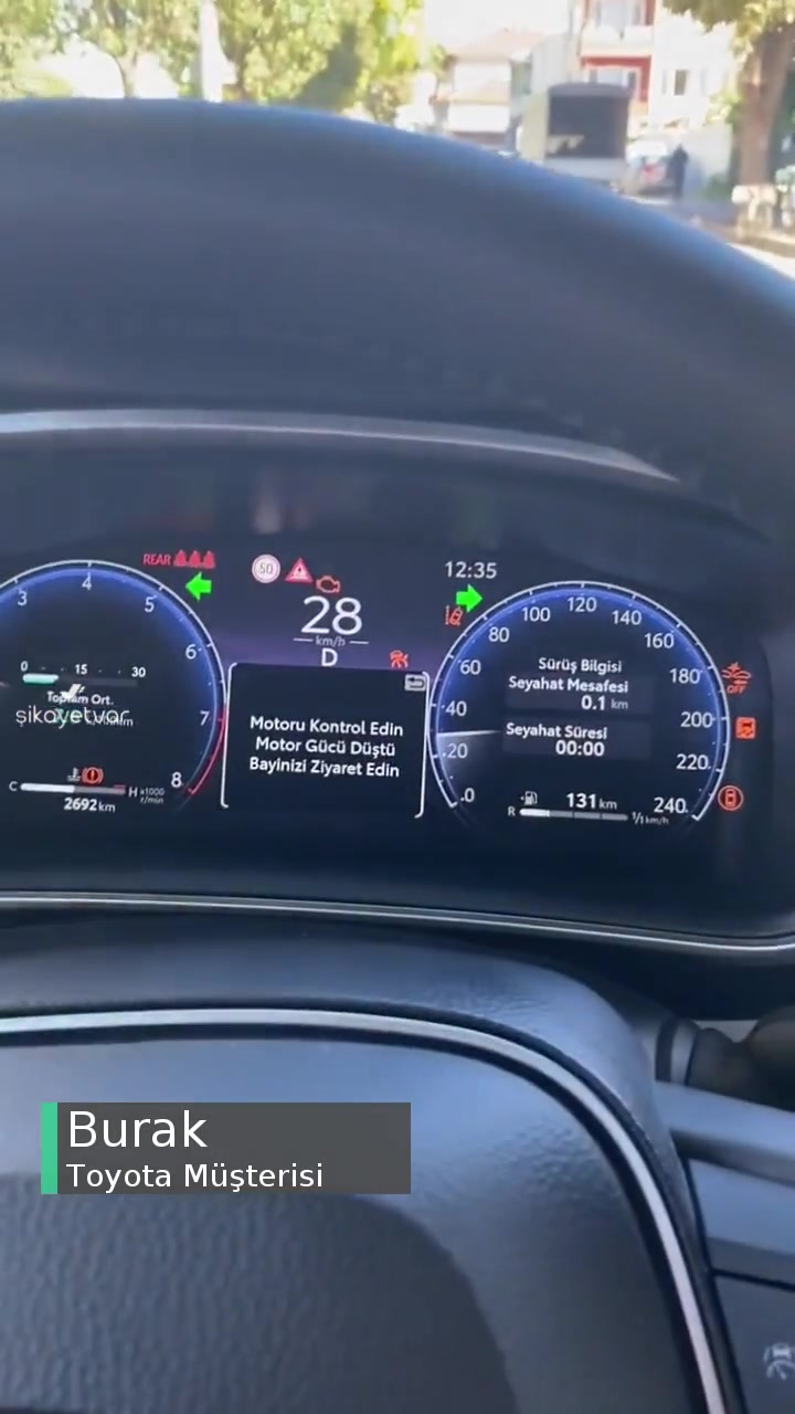 2025 Toyota Corolla Motor Arızası videonun kapak resmi