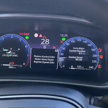 2025 Toyota Corolla Motor Arızası