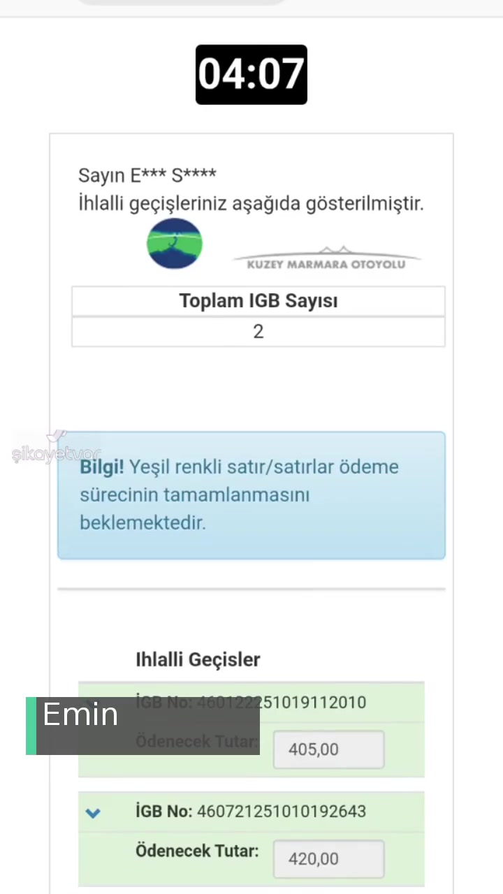 Kuzey Marmara Otoyolu Geçiş Ödemesi Yapılamıyor videonun kapak resmi