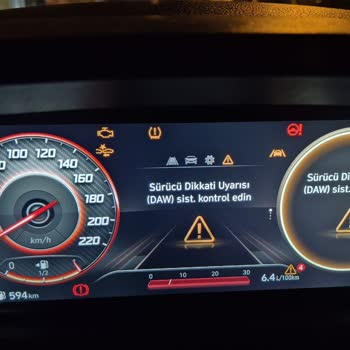 Hyundai Bayon'da Sürekli Devam Eden Elektronik Gösterge Arızası