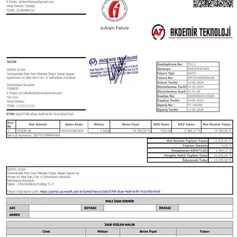 Dyson V8 Süpürgemin Garanti Sorunu Ve Müşteri Hizmetlerinde Yaşanan Mağduriyet