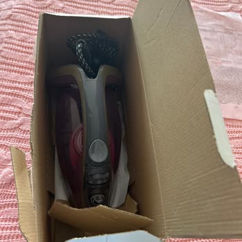 Sıfır Diye Aldığım Ütü Teşhir Ürünü Olarak Gönderildi, Mağduriyetimin Giderilmesini İstiyorum