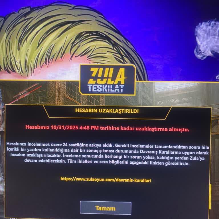 Haksız Banlanan Hesaplarımın Açılması Ve Müşteri Hizmetlerine Ulaşılamaması