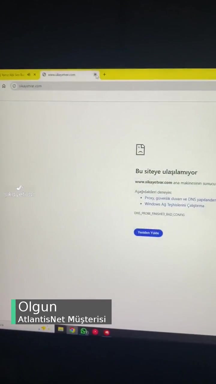 Atlantisnet Bağlantı Sorunu videonun kapak resmi