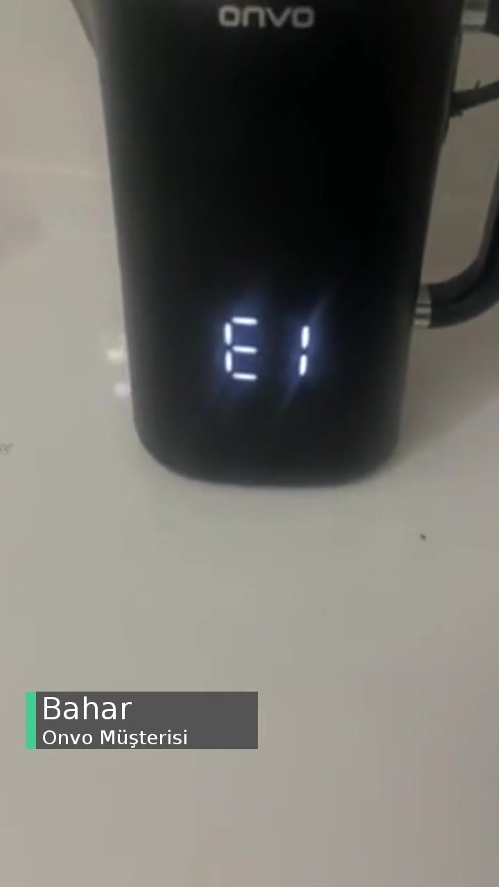 Onvo Çaycı E1 Arızası videonun kapak resmi