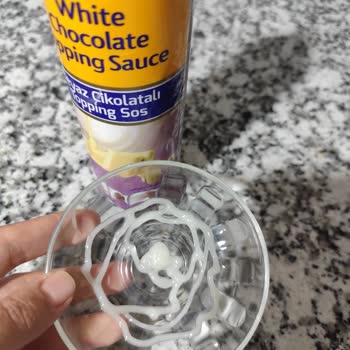 Beyaz Çikolatalı Sosun Kıvamı Ve Rengi Değişti, Hayal Kırıklığına Uğradım