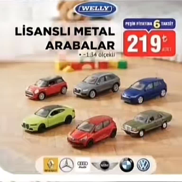 BİM Mağazalarında Welly Marka Metal Araba Bulunamaması Ve Personel Tarafından Ürünlerin Ayrılması