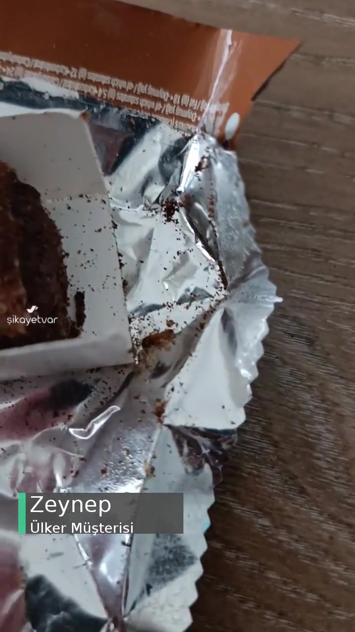 Ülker Kek İçinden Böcek Çıktı, Son Tüketim Tarihi Bitmedi Belirtirim! videonun kapak resmi