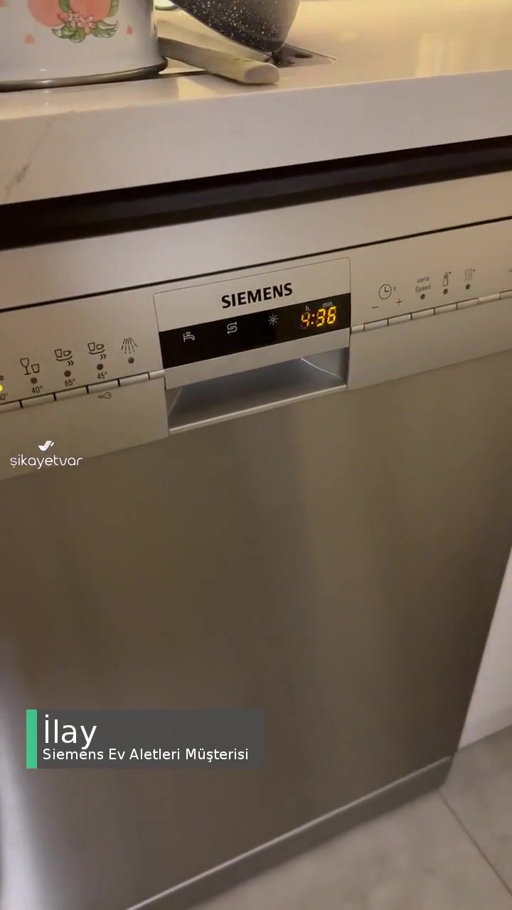 Siemens Bulaşık Makinesi (IQ100) Gürültülü Çalışma videonun kapak resmi