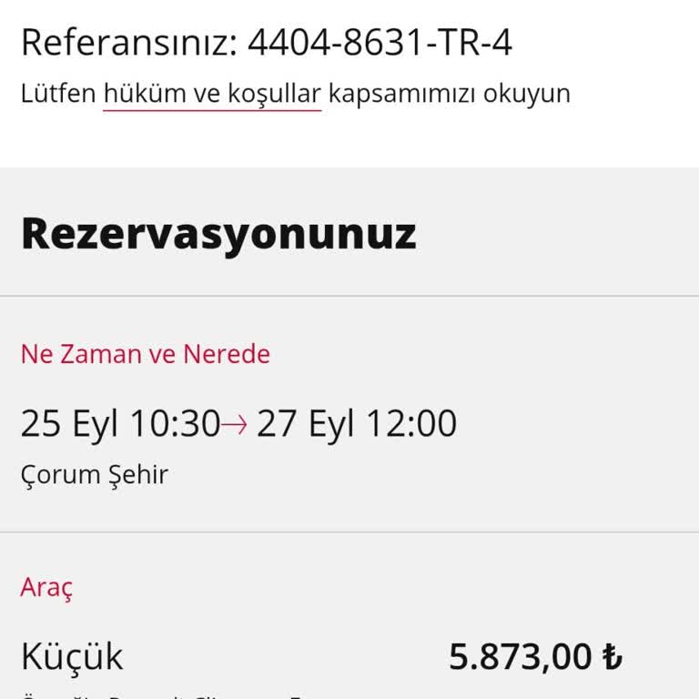 Avis İki Kez Ücret Aldı Paramı İade Etmiyor Mağduriyetim Devam Ediyor