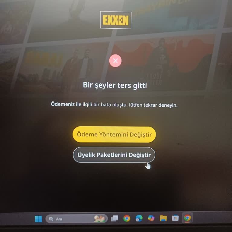 Deneme Kodu İle Üyelik Başlatılamıyor Ödeme Hatası Ve Müşteri Hizmetlerine Ulaşılamıyor