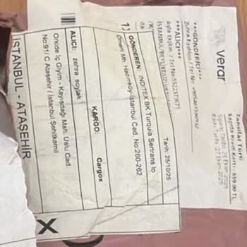 Yanlış Kargo Ve Yetersiz Müşteri Hizmeti