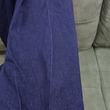 Mavi İconic Jean Yıkama Sonrası Beyaz Çizgiler Oluştu