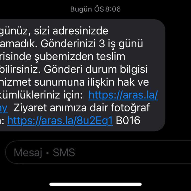 Evdeyken Teslim Edilmeyen Kargo Ve Ulaşılamayan Müşteri Hizmetleri