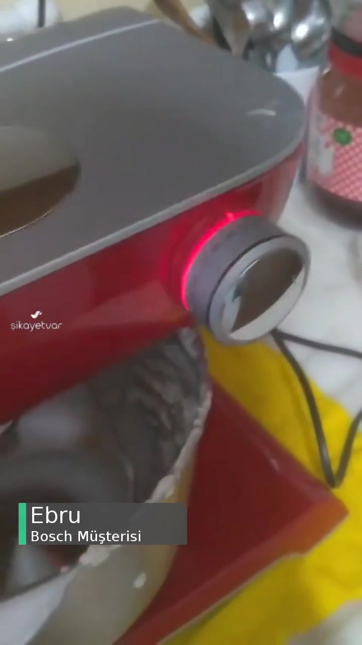 Bosch Hamur Yoğurma Makinesi Sıkıntısı! videonun kapak resmi