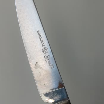 Korkmaz Sürmene Bıçak Setinde Tekrarlayan Paslanma Sorunu Ve Ürün Değişim Talebi