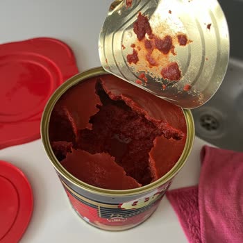 Öncü Salça Yeni Açılan Salça Tenekesinin Eksik Çıkması Hakkında Açıklama Talebi