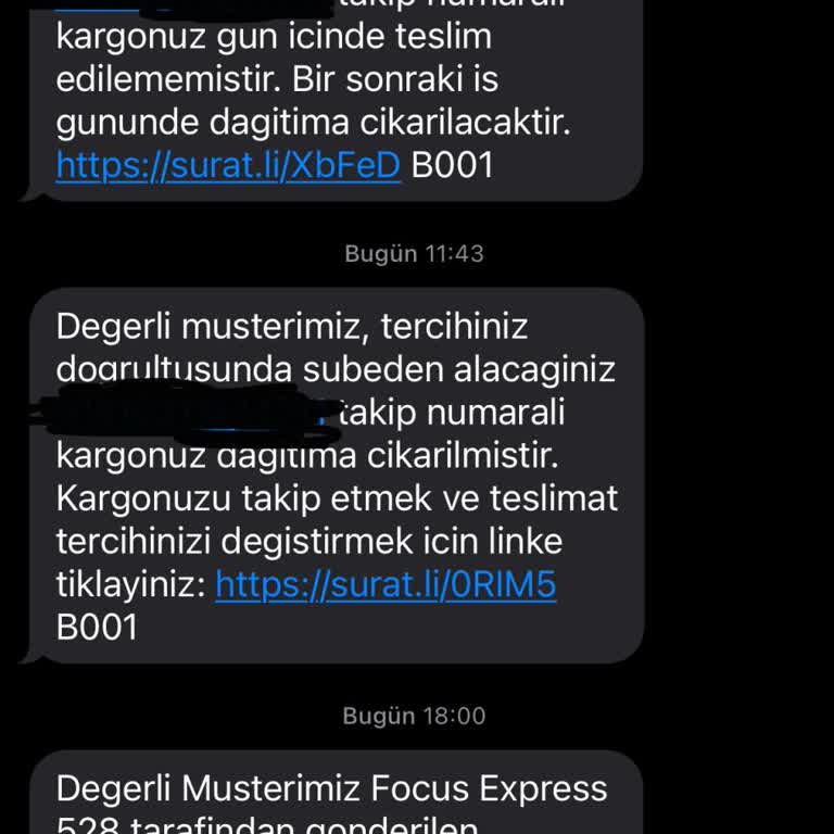 Adresime Teslim Edilmeyen Kargo Nedeniyle Sürekli Mağduriyet Yaşıyorum