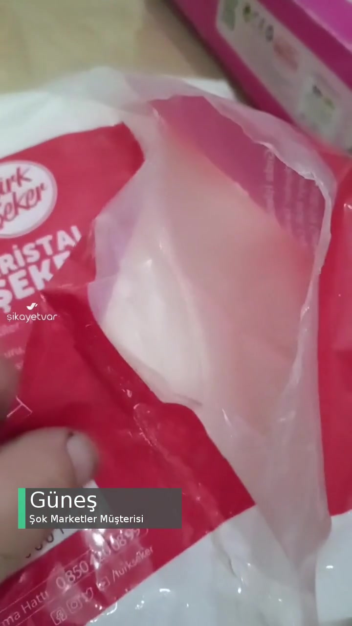 Şok Marketler Yırtık Ambalajdan Dökülen Şeker videonun kapak resmi