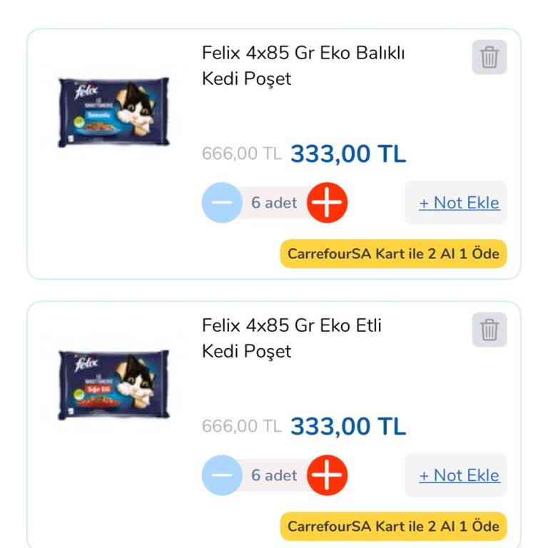 Carrefour SA Uygulamasında Ücret Çekildiği Halde Sipariş Teslim Edilmedi