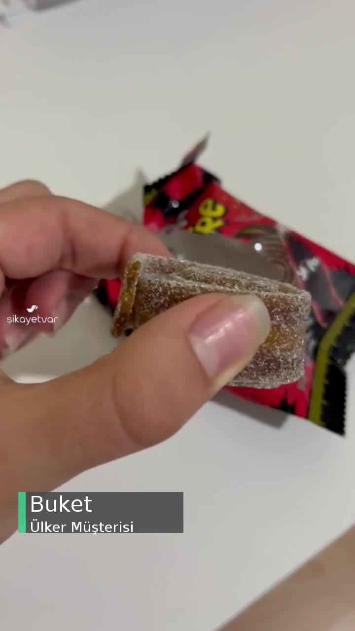 Ülker'in Ürününde Kıl Çıktı videonun kapak resmi