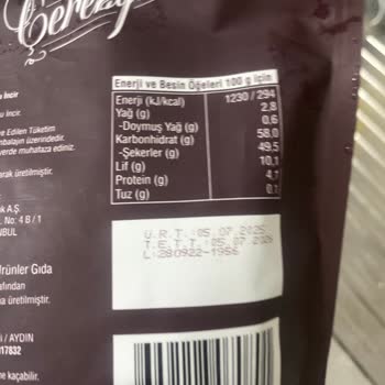 A101'den Aldığım Kuru İncir Tamamen Bozuk Çıktı İade Talebim Reddedildi