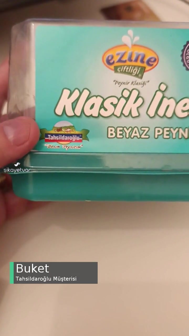 Tahsildaroğlu Peynir Kötü Kokuyor, Mide Bozdu videonun kapak resmi