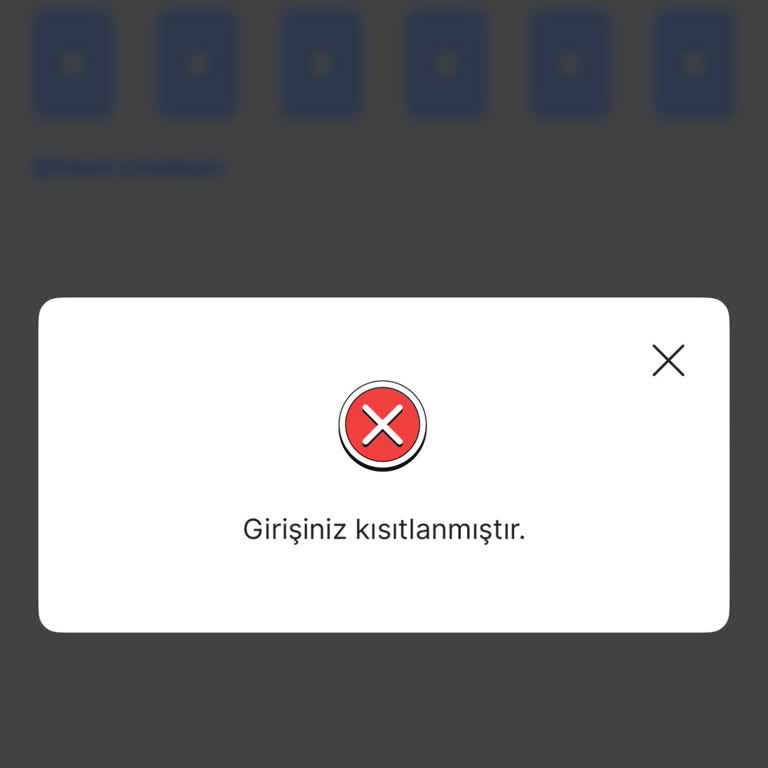 Hesabım Süresiz Kısıtlandı, Açık Bilgi Ve Çözüm Sunulmuyor