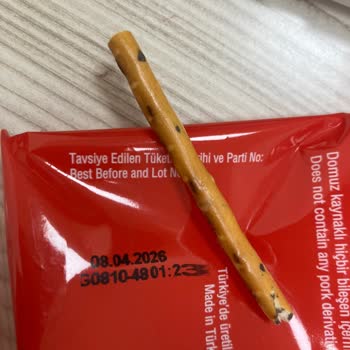 Taze Açılan Üründe Küflenmiş Kraker Şoku