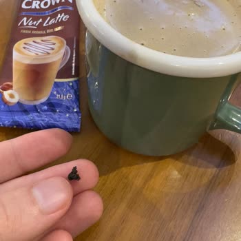 Cafe Crown Nut Latte Ürününde Yabancı Cisimle Karşılaştım Ve Sağlığım İçin Endişelendim