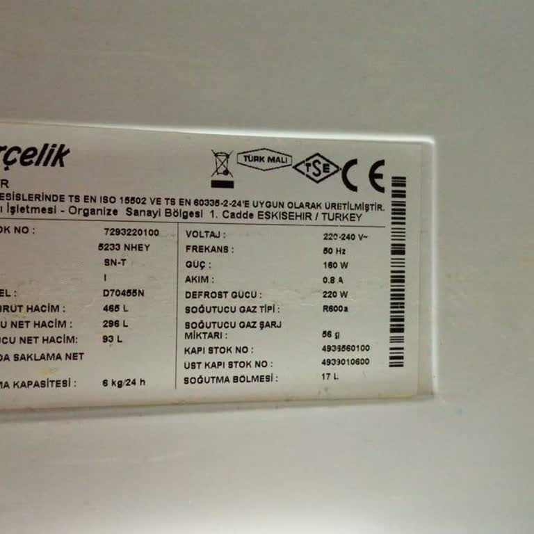 Arçelik Buzdolabı Motor Tamiri İçin Yüksek Ücret Ve İade Talebi