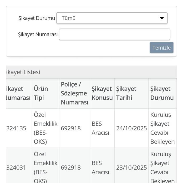 BES Hesabımda Bilgilendirme Eksikliği Ve Acil İhtiyaçta Para Çekememe Mağduriyeti