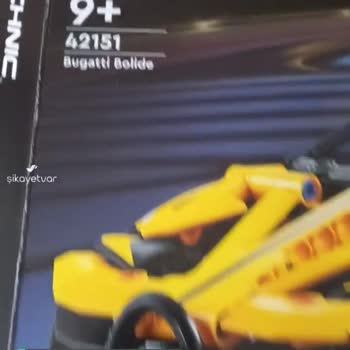 Lego Technic Parçası Eksik!