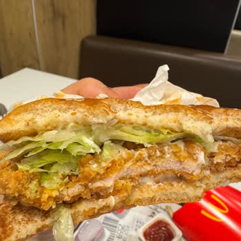 McDonald's Nişantaşı'nda Tavuk Menüsünün İnceliği Ve Lezzetsizliği