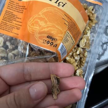 Ayıklanmış Ceviz Paketinden Kabuğun Çıkması Güvenimi Zedeledi