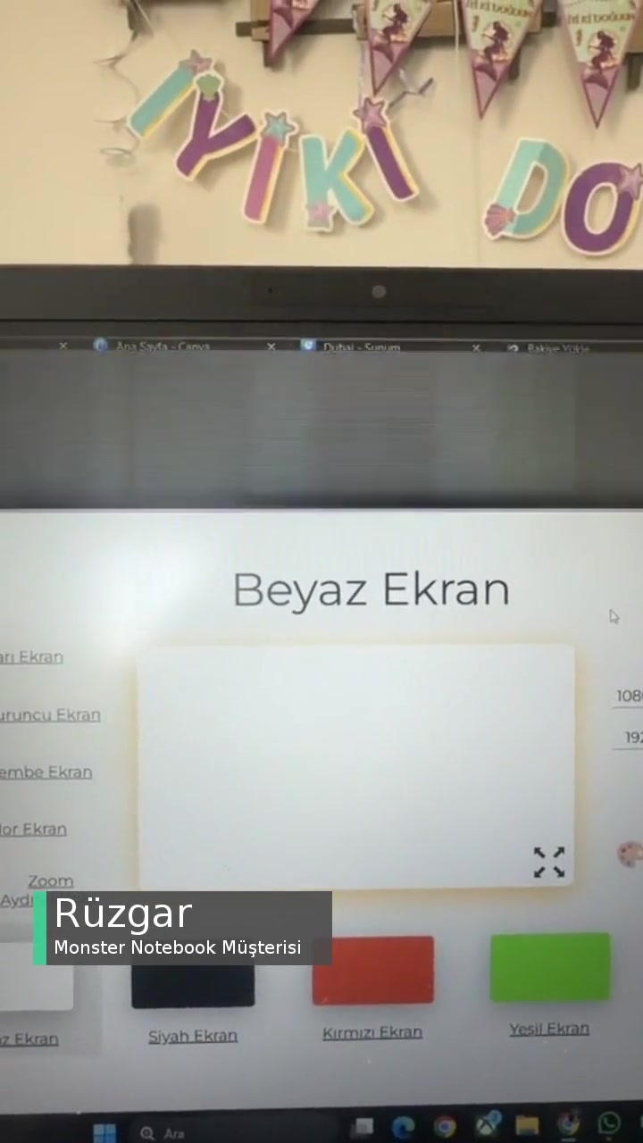 Monster Bilgisayar Ekran Sorunu videonun kapak resmi