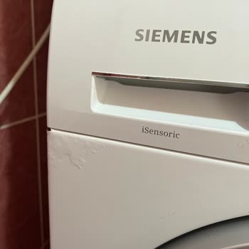 Siemens Çamaşır Makinesinde Erken Paslanma Ve Boya Kabarması Hayal Kırıklığı