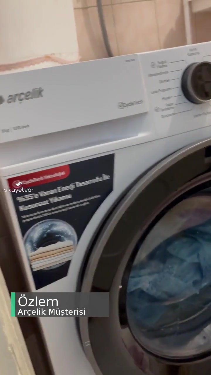 9100 Dmx Arçelik Çamaşır Makinesi Sorunu! videonun kapak resmi
