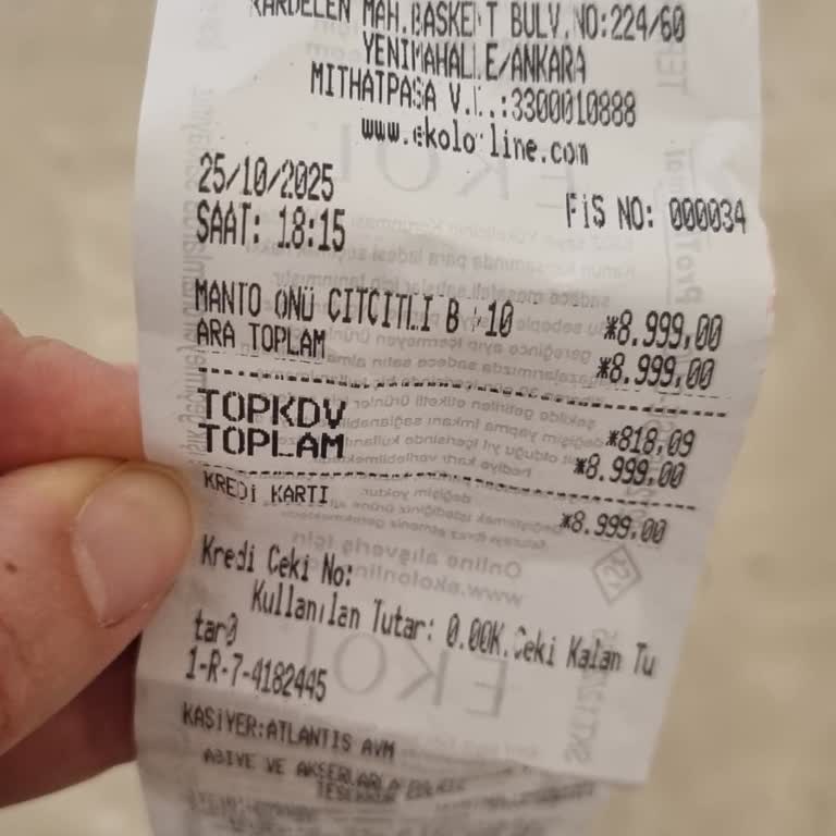 Ekol Giyim İade Talebimi Reddetti Ücretimi Geri Alamıyorum