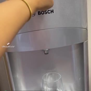 Bosch Su Sebili Pişmanlığı