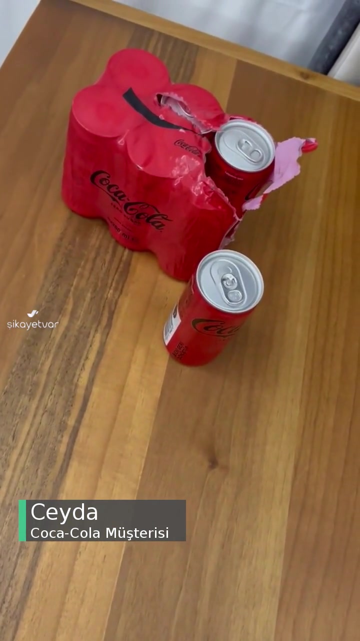 Coca-Cola Kutu Kolanın Eksik Ml Çıkması! videonun kapak resmi