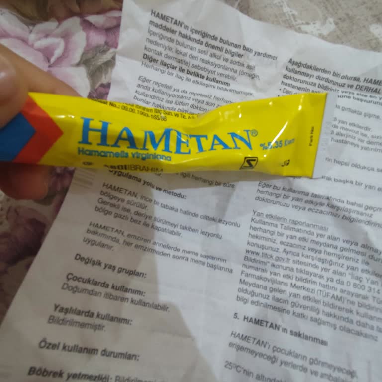 Abdi İbrahim Hametan Krem Kullanımı Sonrası Yüzde Yanma Ve Kızarıklık Oluştu