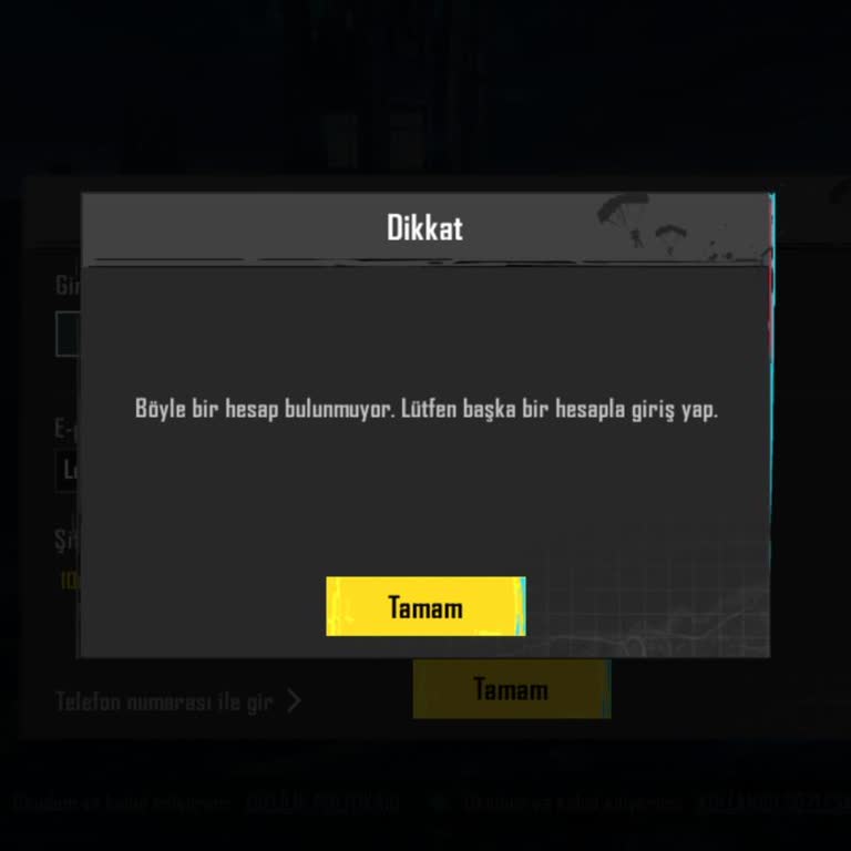 Satın Aldığım PUBG Mobile Hesabının Şifresi Yanlış Çıktı, Mağdurum!