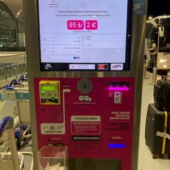 Bagaj Arabası Cihazı Barkodunu Okumadı, 100 TL İadem Yapılmadı